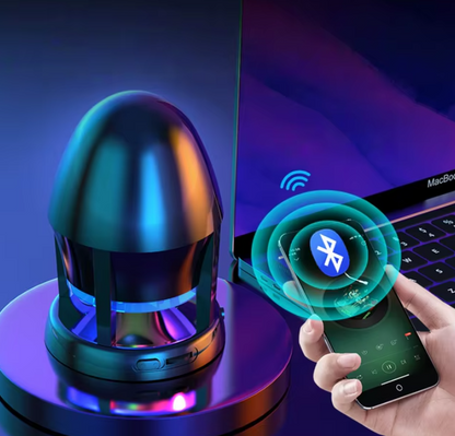 Mini Altavoz Bluetooth Portátil En Forma De Cápsula