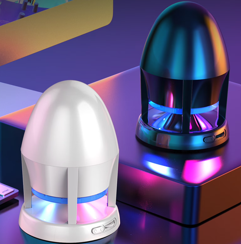 Mini Altavoz Bluetooth Portátil En Forma De Cápsula