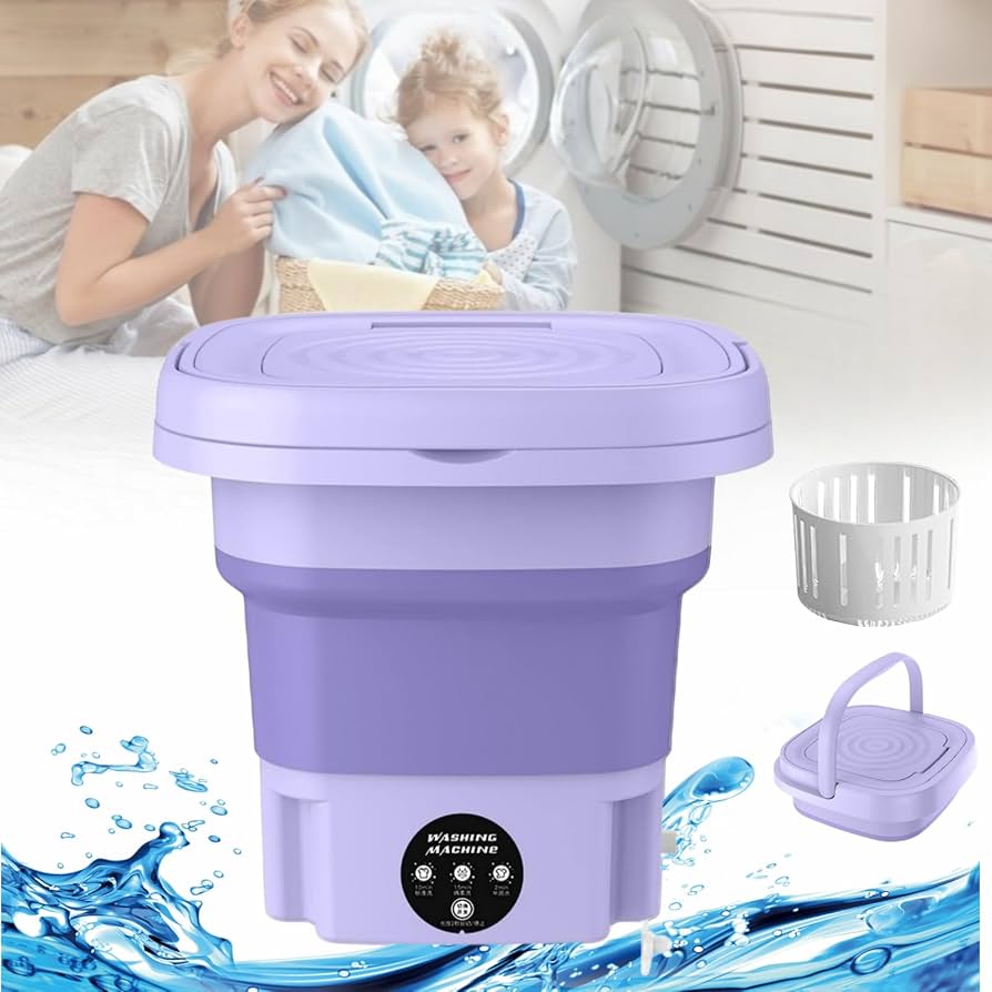 Mini Lavadora Plegable