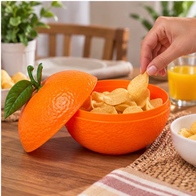 Repostero Con Diseño De Naranja