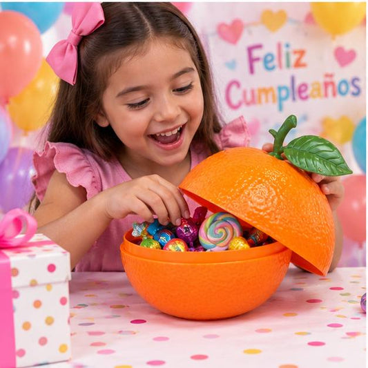 Repostero Con Diseño De Naranja