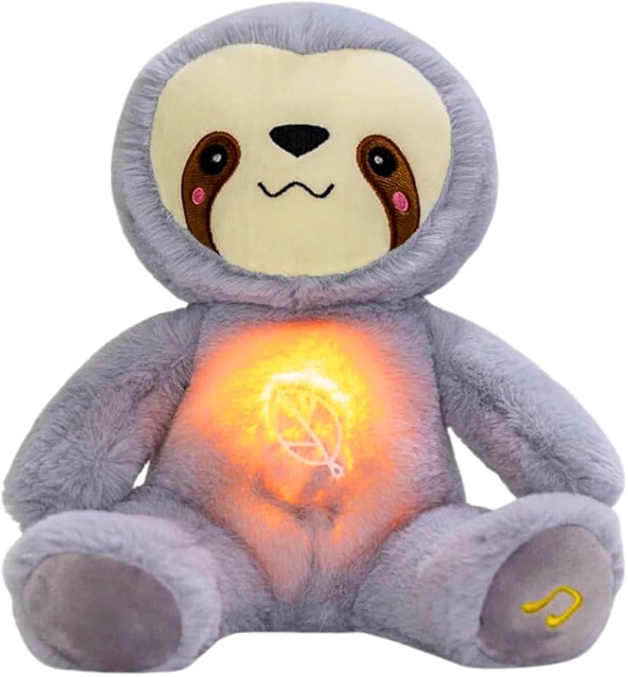 Peluche De Oso Perezoso Musical Con Luz