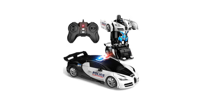 Carro De Policía Transformable