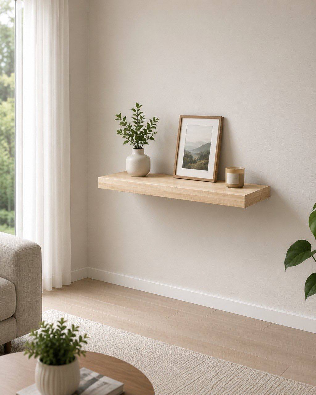 Estante De Madera Para Pared