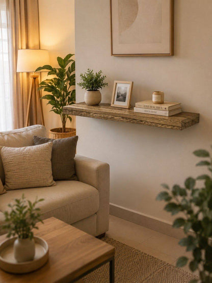 Estante De Madera Para Pared