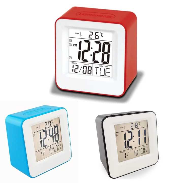 Reloj Rojo Azul