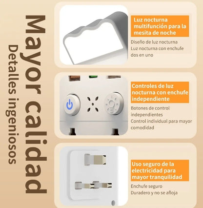 Adaptador de enchufe multiuso