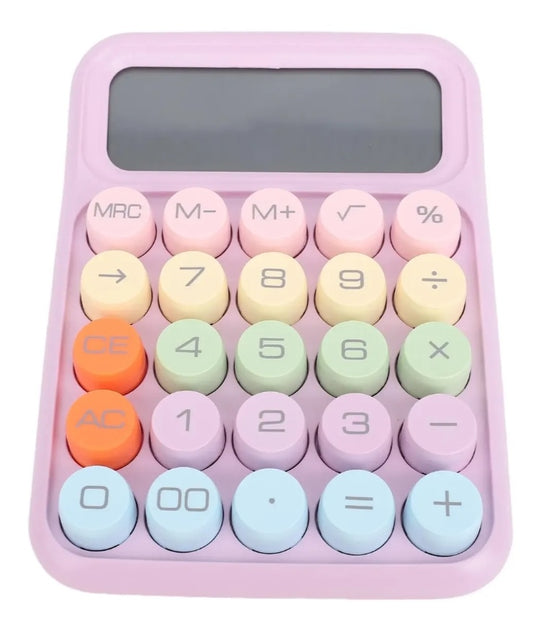 Calculadora Kwaii rosada