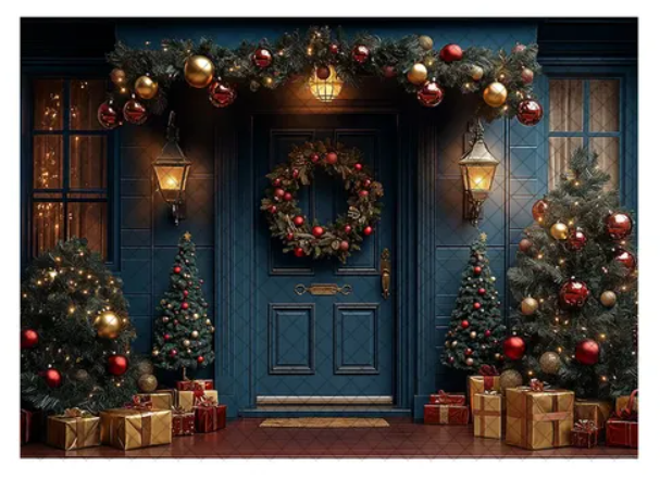 Telón Navideño 2*2.5 Metros