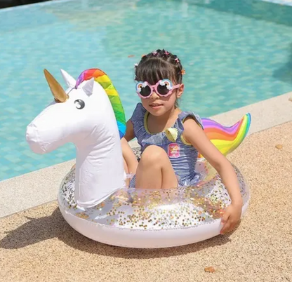 Flotador Inflable Con Diseño De Unicornio