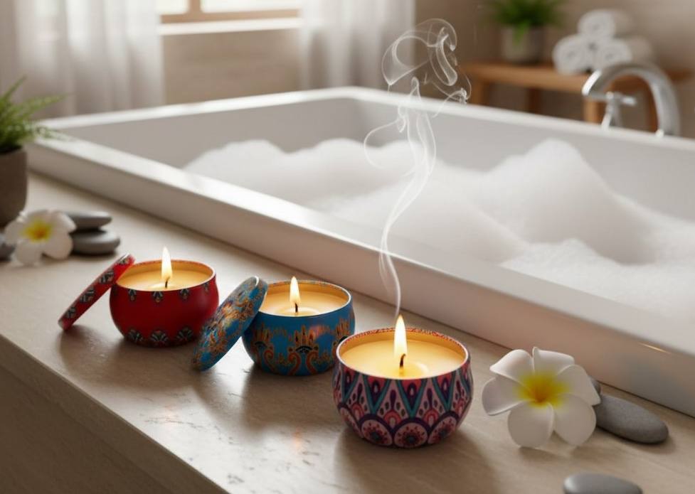 Ambientador De Vela Y Aromaterapia