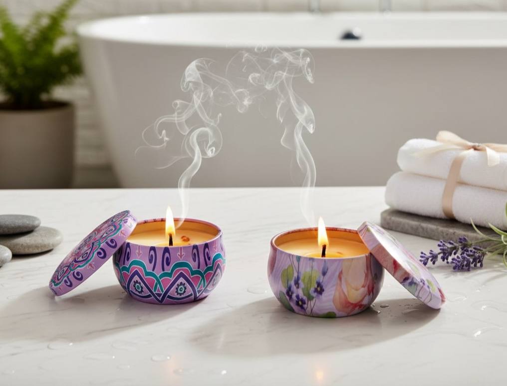 Ambientador De Vela Y Aromaterapia