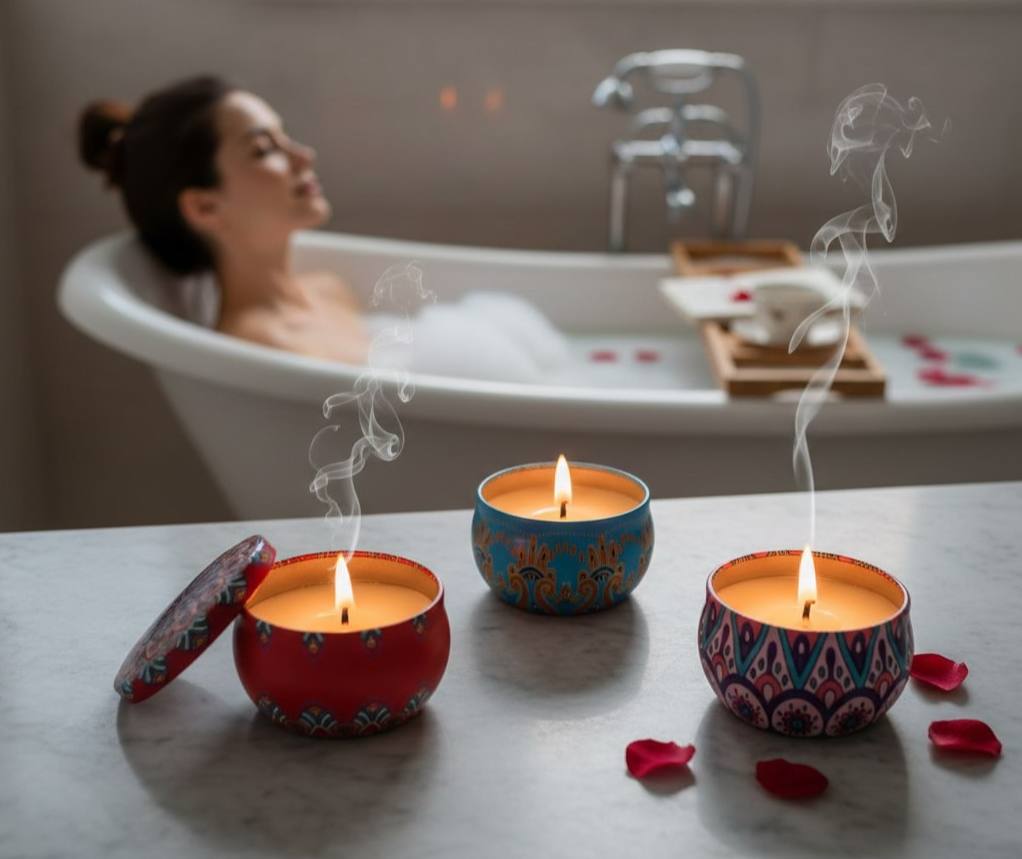 Ambientador De Vela Y Aromaterapia