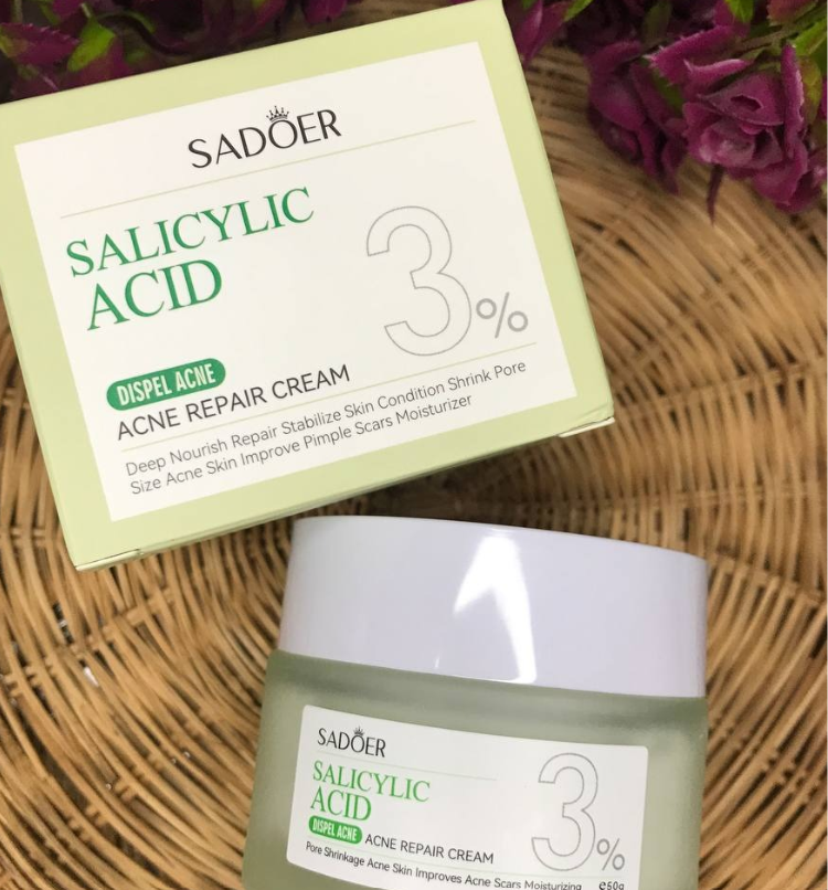 Crema Reparadora de ácido salicílico