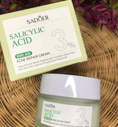 Crema Reparadora de ácido salicílico