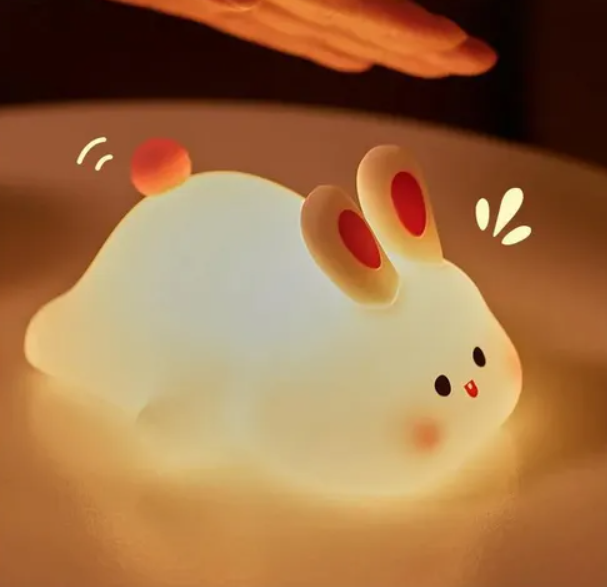 Lámpara De Conejo De Silicona LED