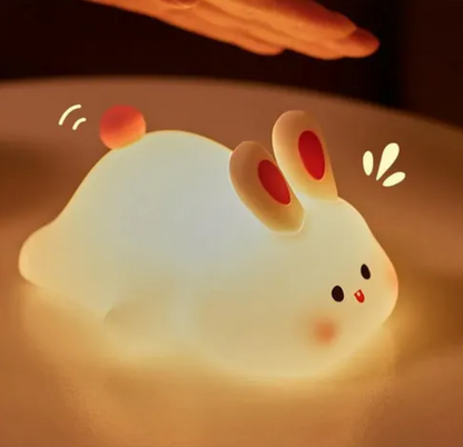 Lámpara De Conejo De Silicona LED