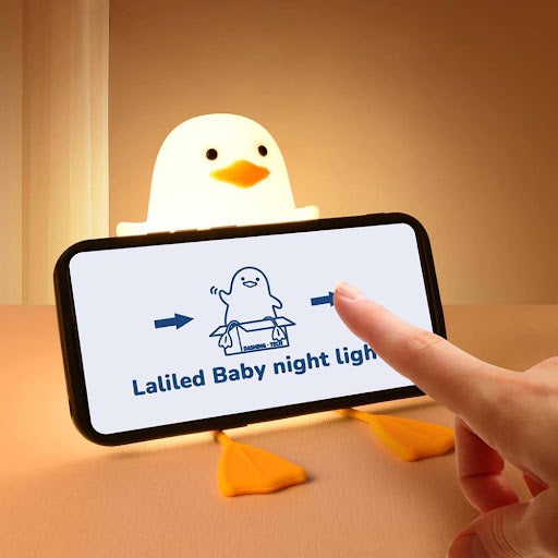 Lámpara recargable de pato