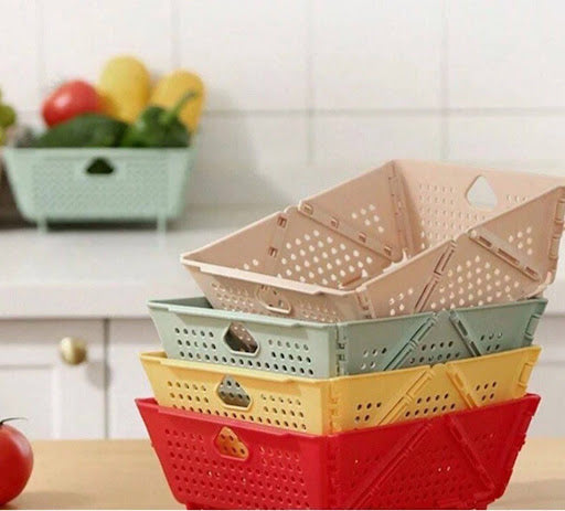Canasta plegable