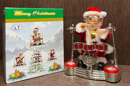 Adorno navideño Santa Claus bateria