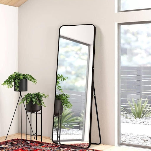 Espejo pedestal rectangular