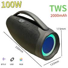 Parlante Box 3 mini led