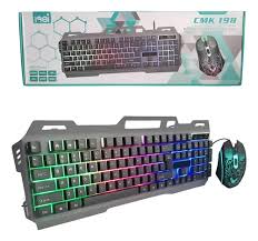 Teclado + Mouse Gaming de Cable