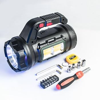Linterna Con Herramienta Multifuncional