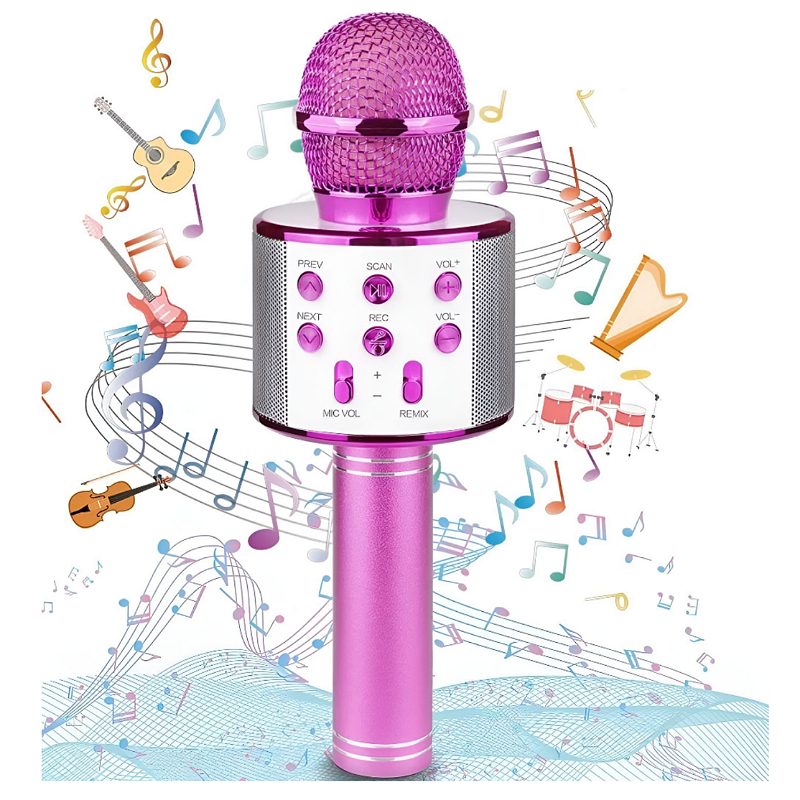 Micrófono Inalámbrico Bluetooth Altavoz