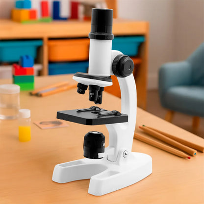 Microscopio laboratorio de ciencias