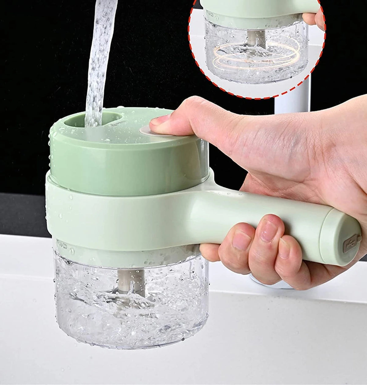 Martillo Cortador de Verduras Eléctrico