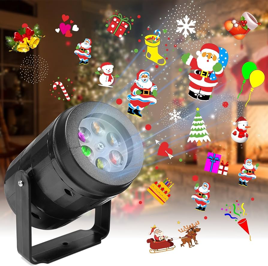Proyector De Luces De Navidad