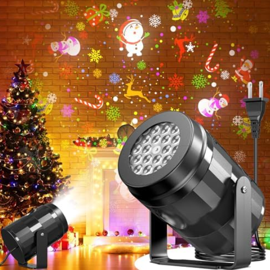 Proyector De Luces De Navidad