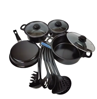 Set De Ollas y Utensilios x13