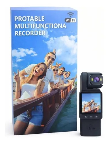 Mini camara corporal poket wifi Dv02 vlog