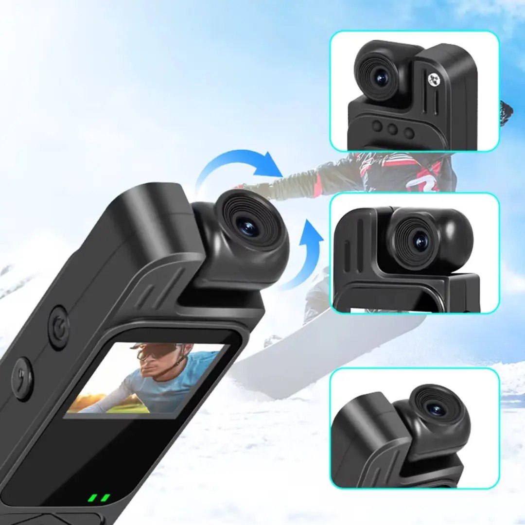 Mini camara corporal poket wifi Dv02 vlog