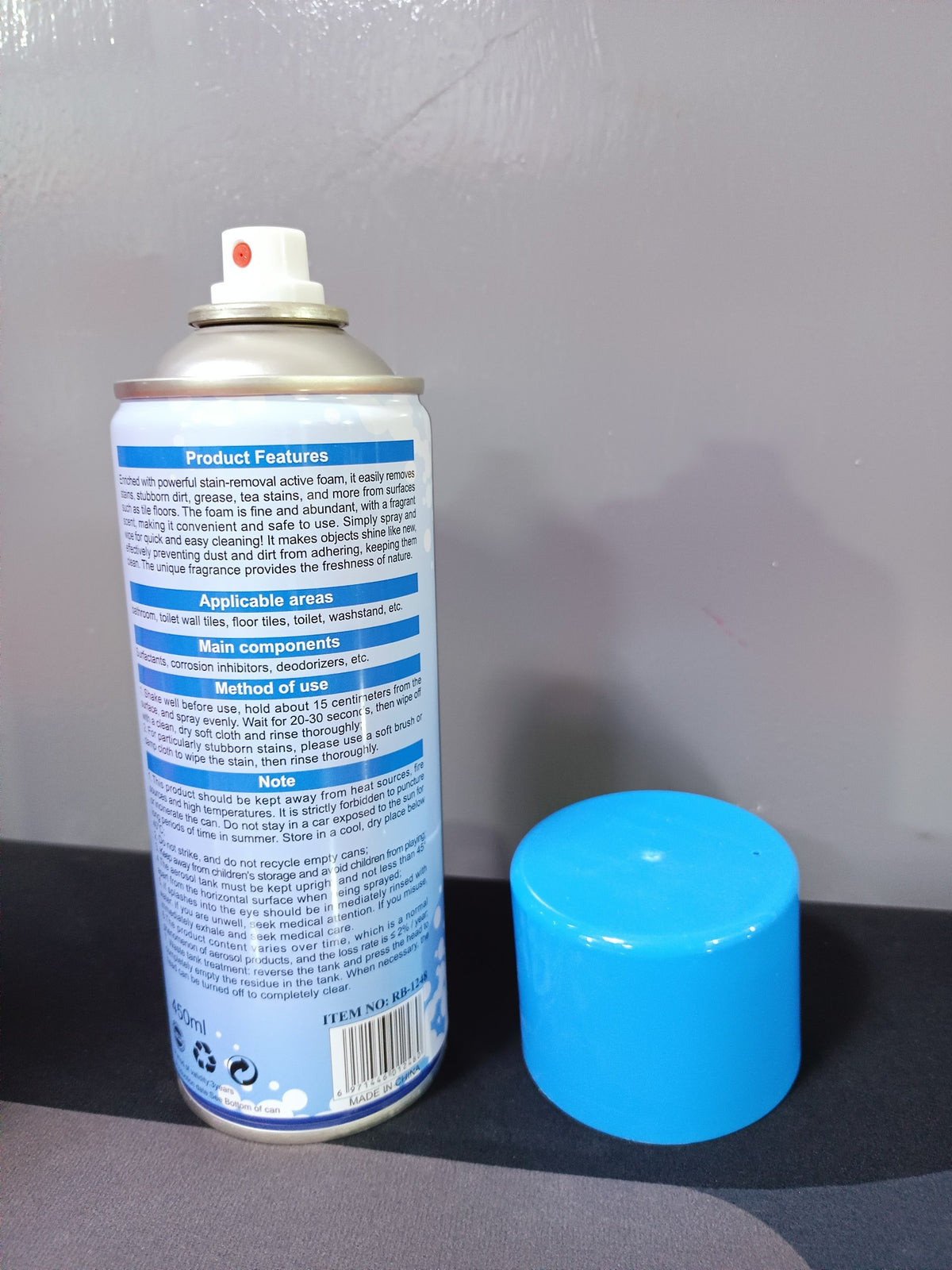 Limpiador de baño no abrasivo 450 ml