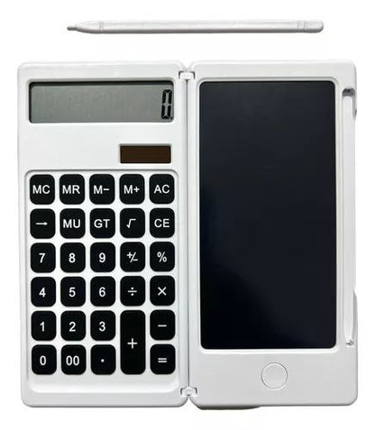 Calculadora con anotador pizarra