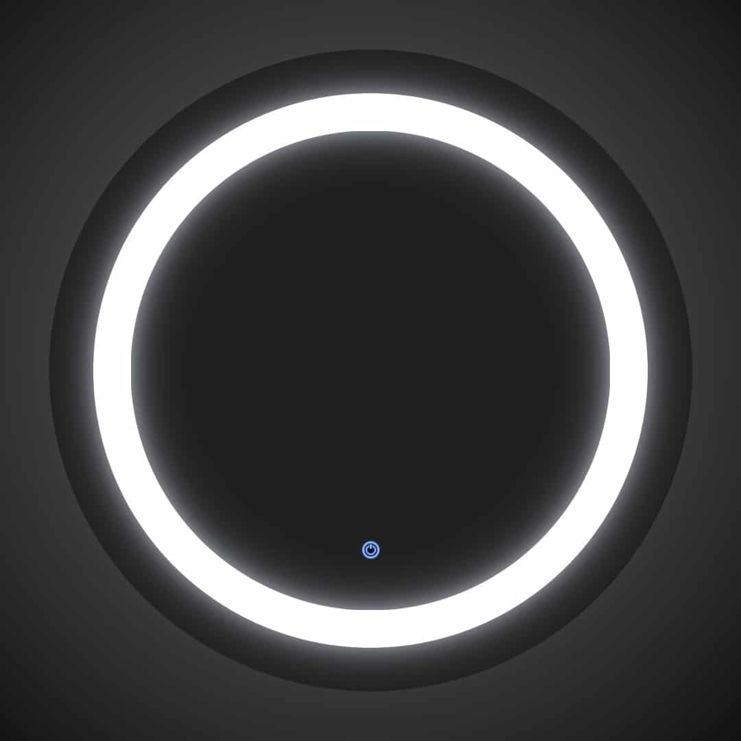Espejo led redondo 60x60