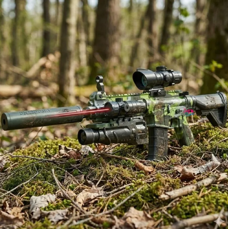 Pistola Grande Hidrogel Militar