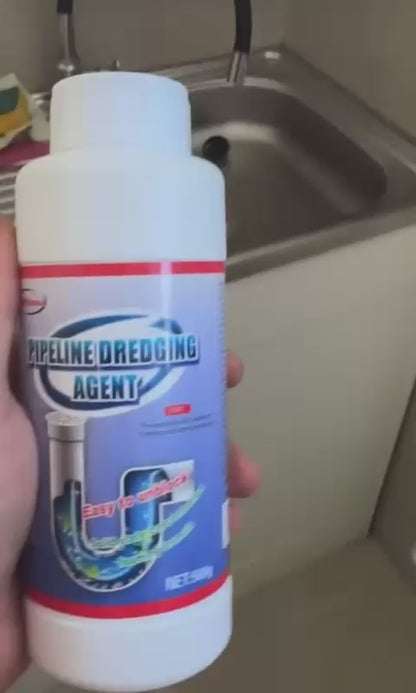 Agente de dragado de tuberías en polvo