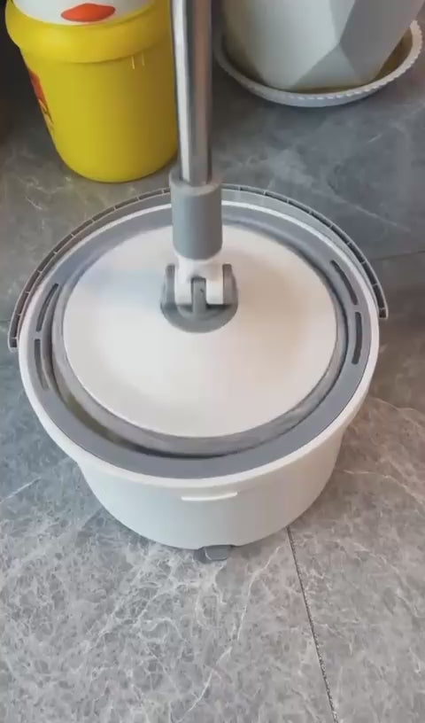 Mopa Giratoria con Cubeta de Auto-limpieza y Desagüe