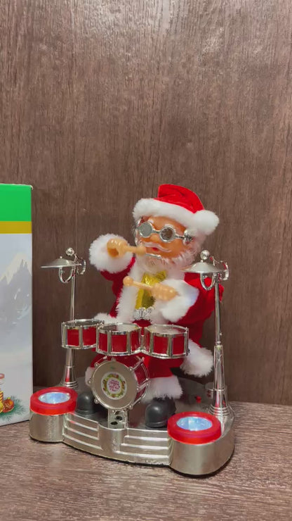 Adorno navideño Santa Claus bateria