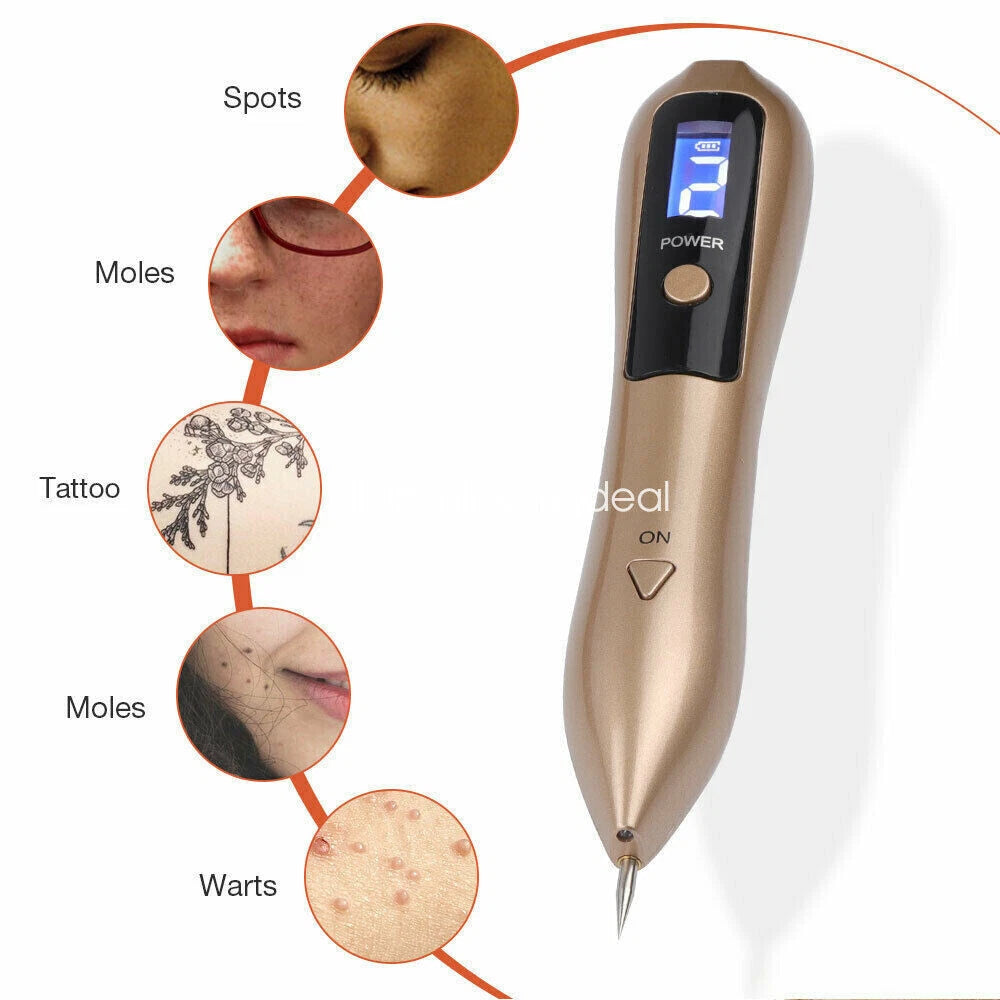 Pluma laser cauterizador elimina lunares