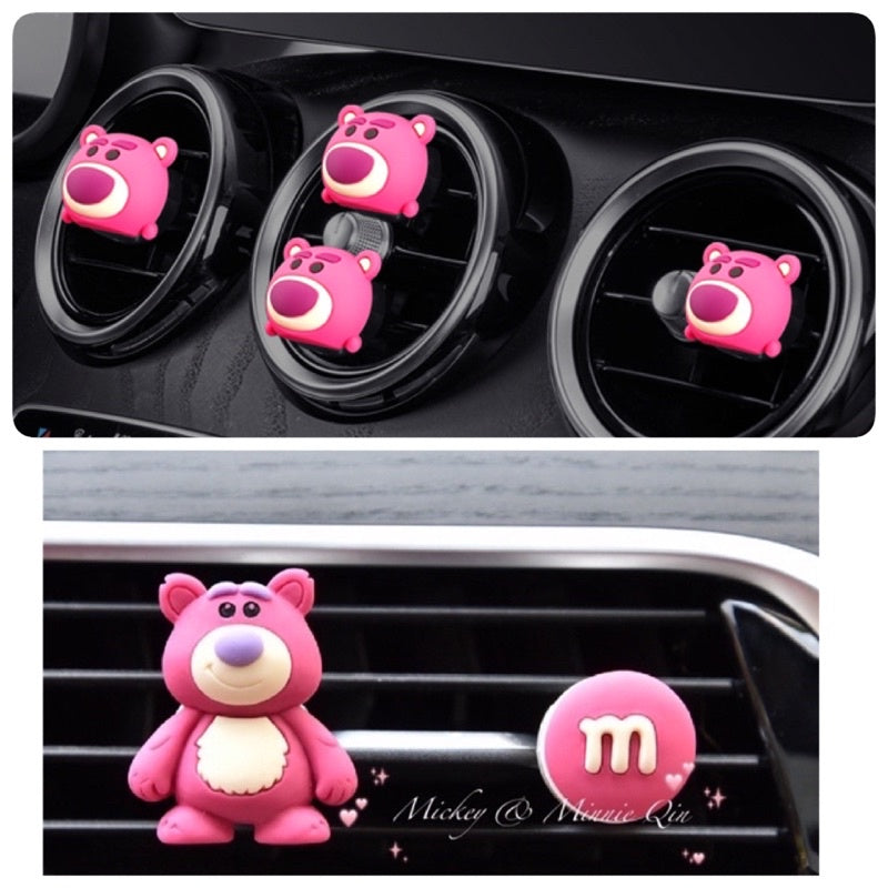 Aroma de Coche Oso Rosa