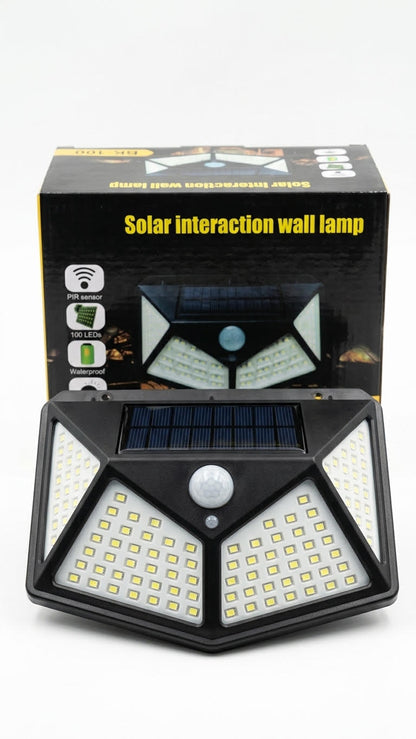 Lampara Solar con Sensor de Movimiento